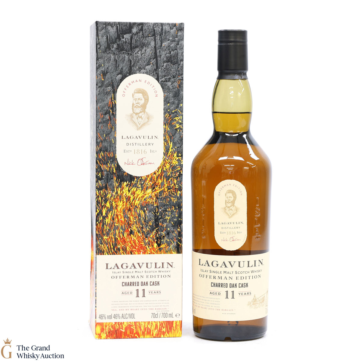 Lagavulin - 11 Year Old - Offerman Edition - Charred Oak Cask 