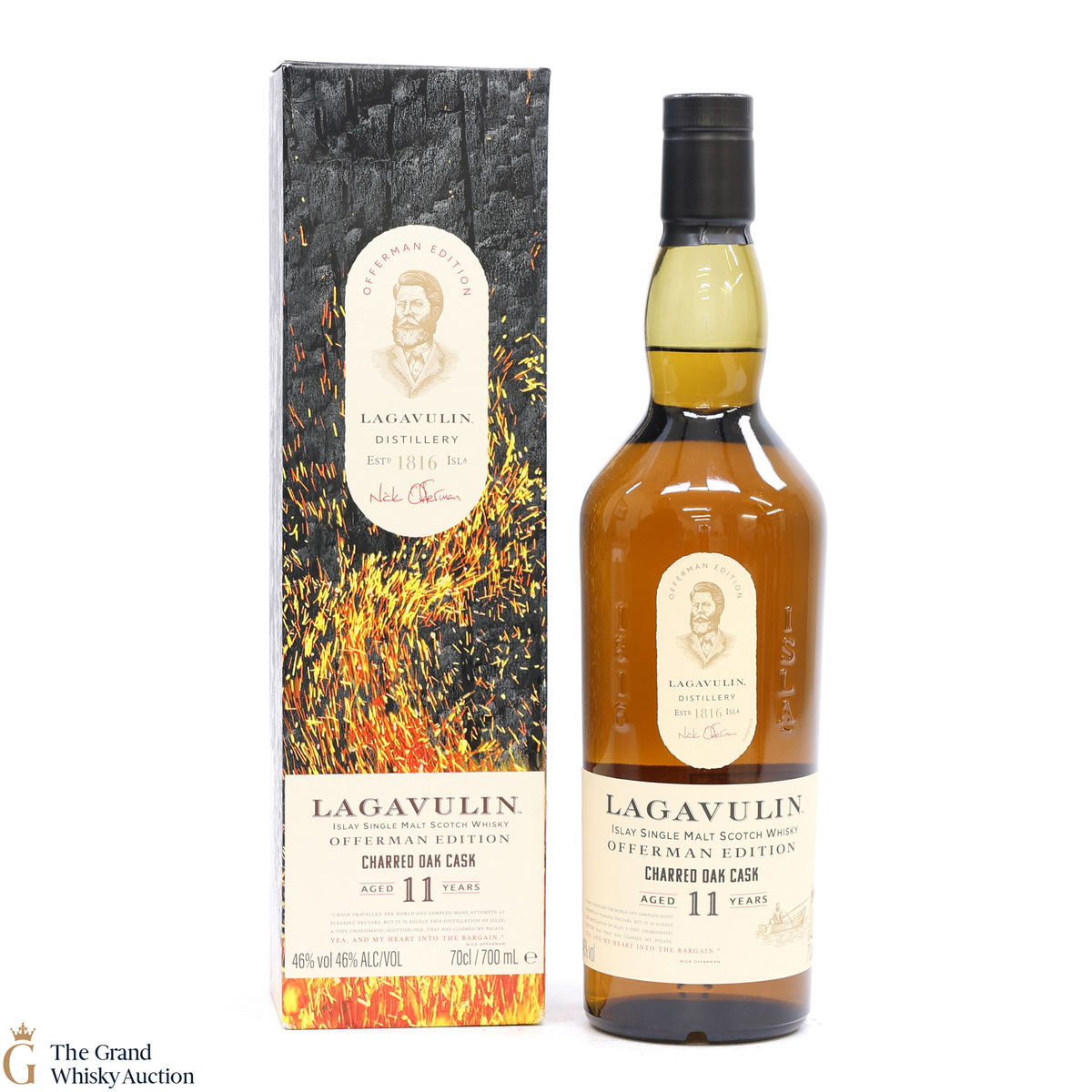 Lagavulin - 11 Year Old - Offerman Edition - Charred Oak Cask 