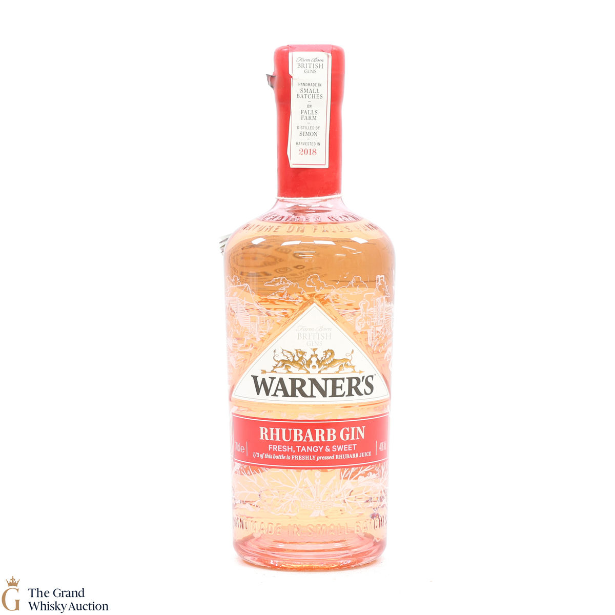 Warner's - Rhubarb Gin 2018 - Falls Farm