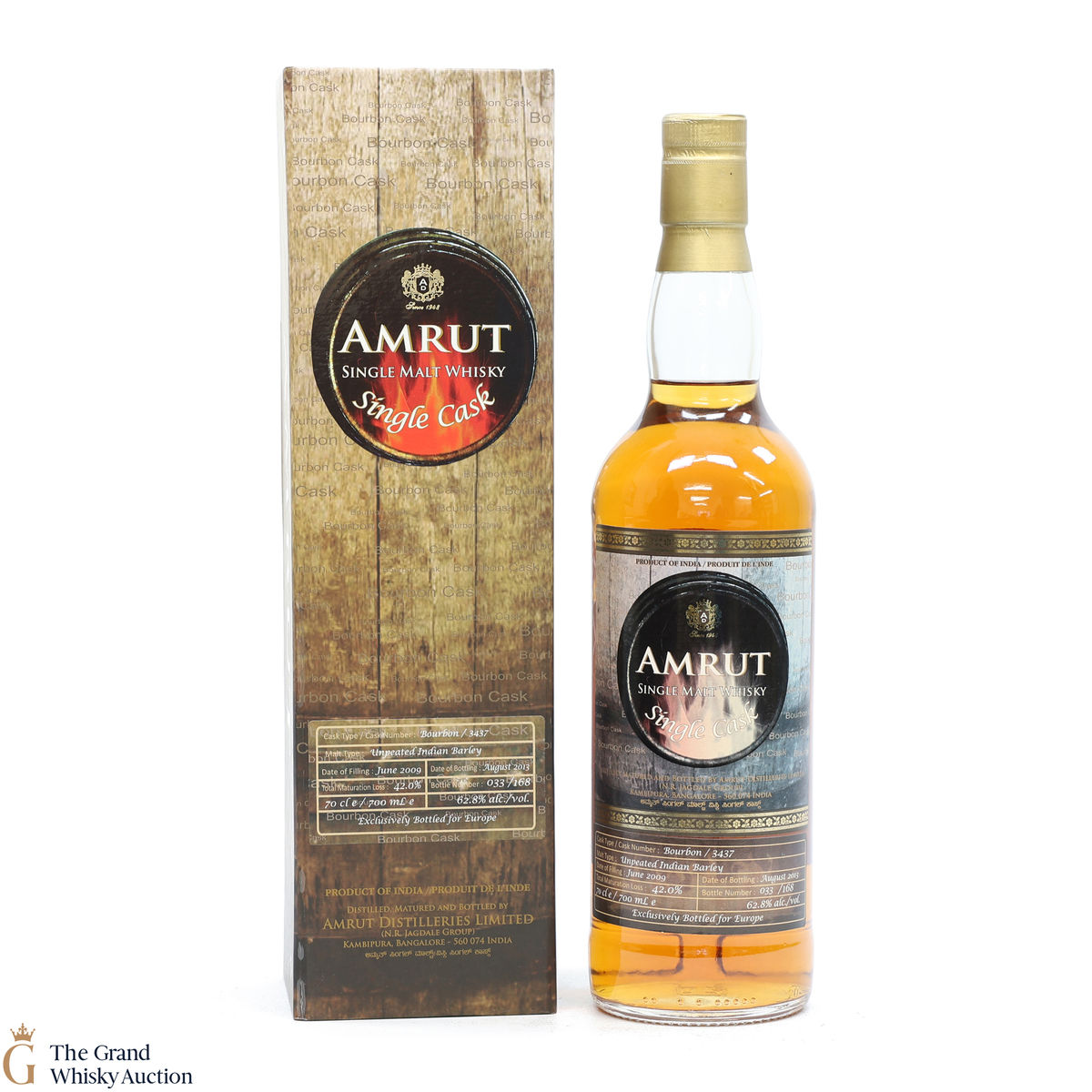 Amrut - 2009 Single Cask #3437 - Europe Exclusive