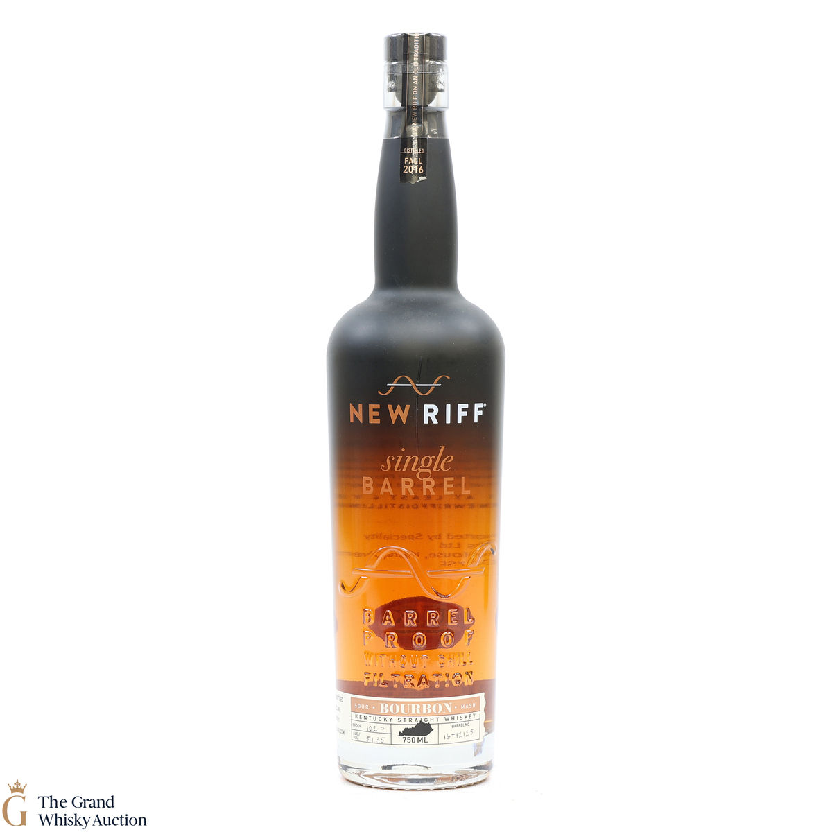 New Riff - Single Barrel Bourbon 2016 (75cl)