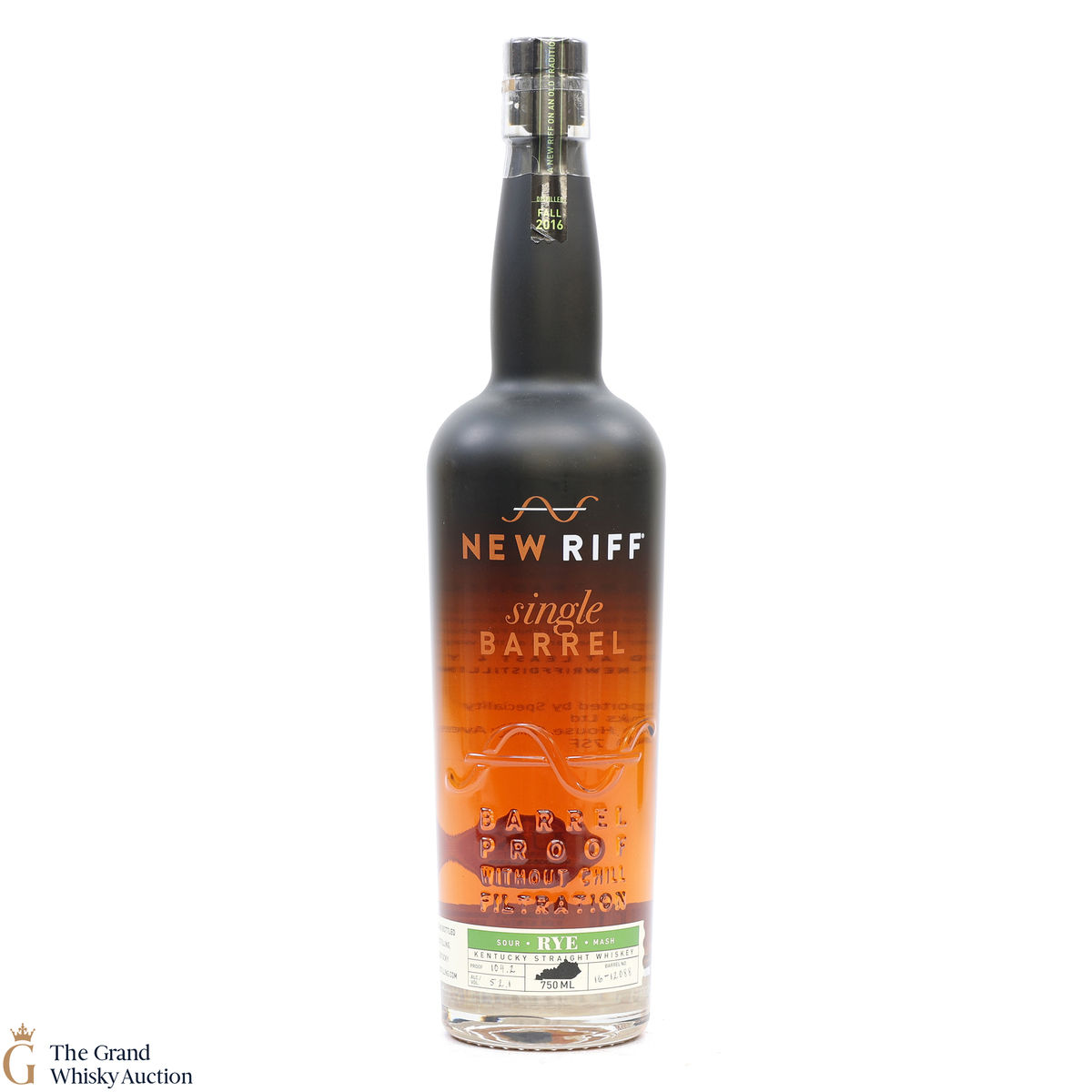 New Riff - Single Barrel Rye 2016 (75cl)