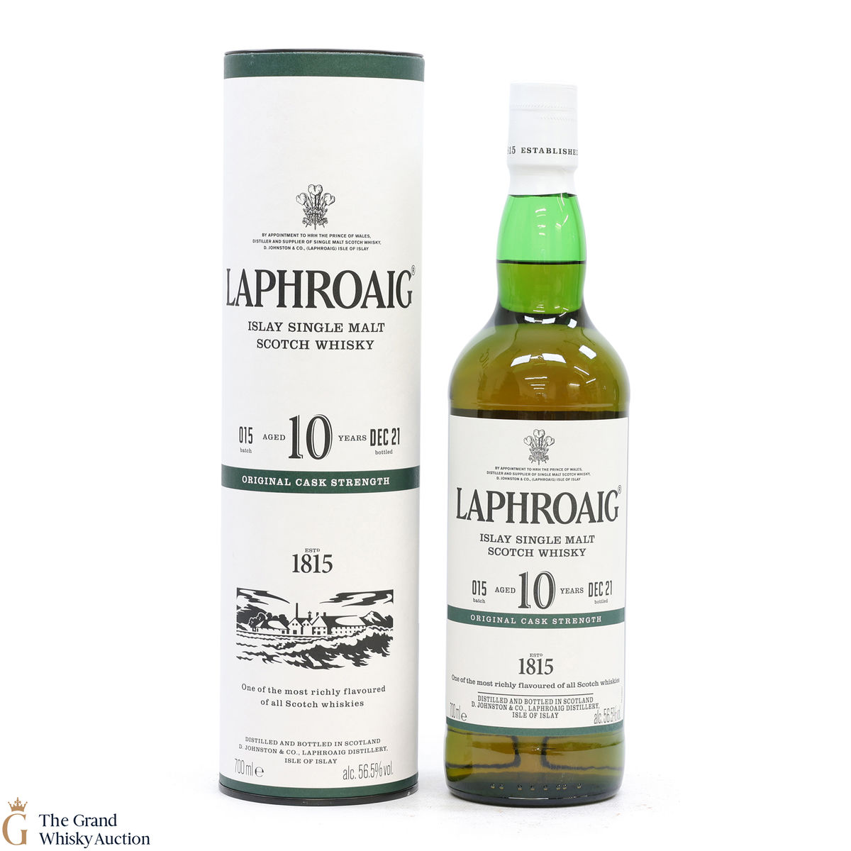 Laphroaig - 10 Year Old - Original Cask Strength Batch #015