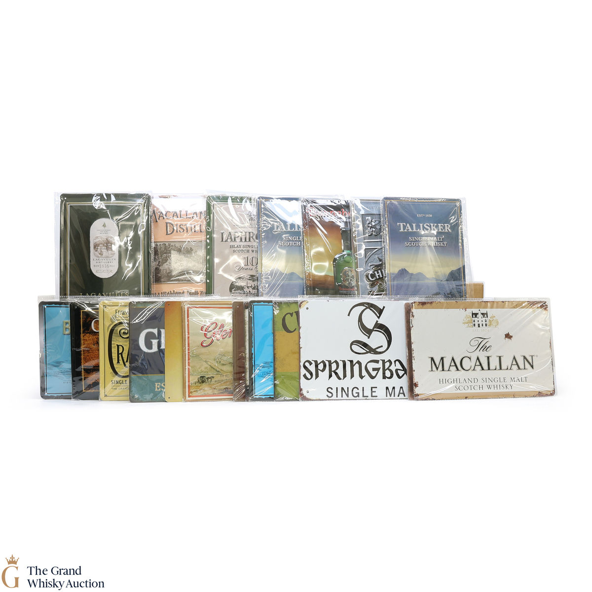 Whisky Metal Signs  x 20