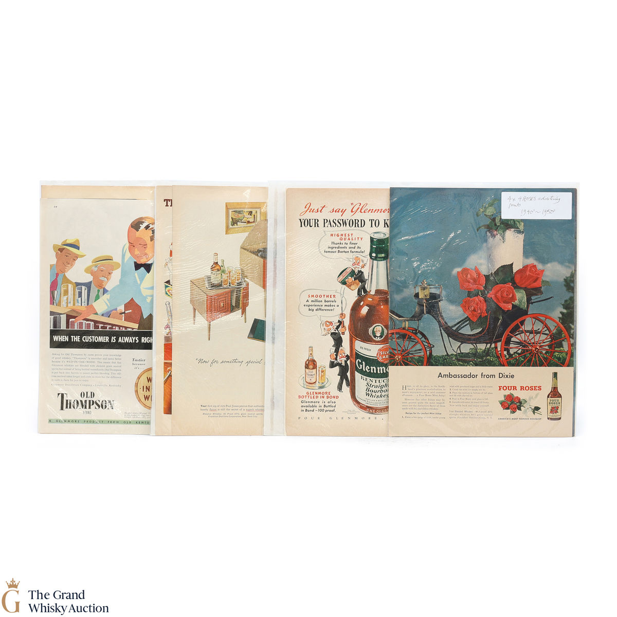 Assorted Advertising Prints 1940s-1950s