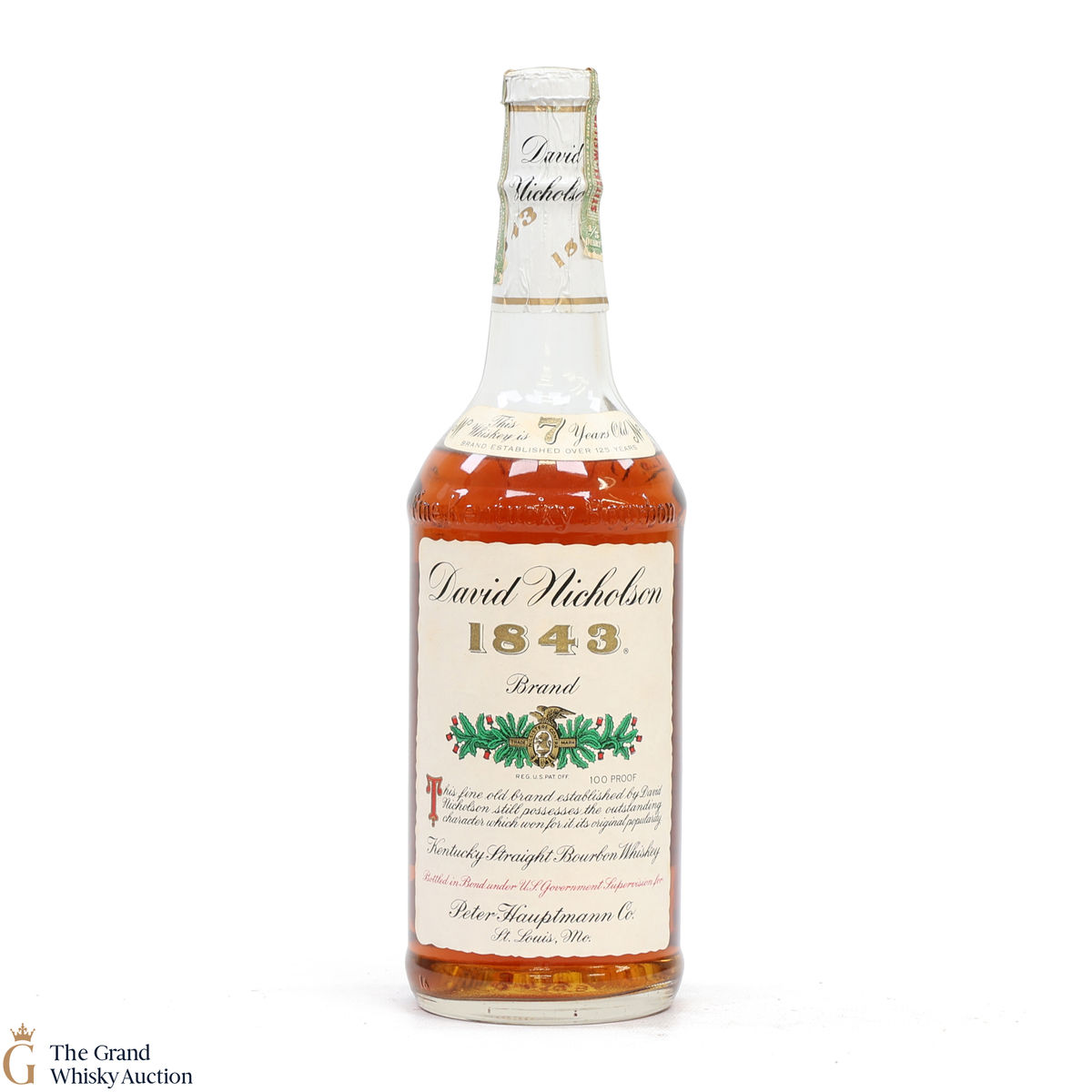 David Nicholson - 7 Year Old - 1843 Original - Stitzel-Weller