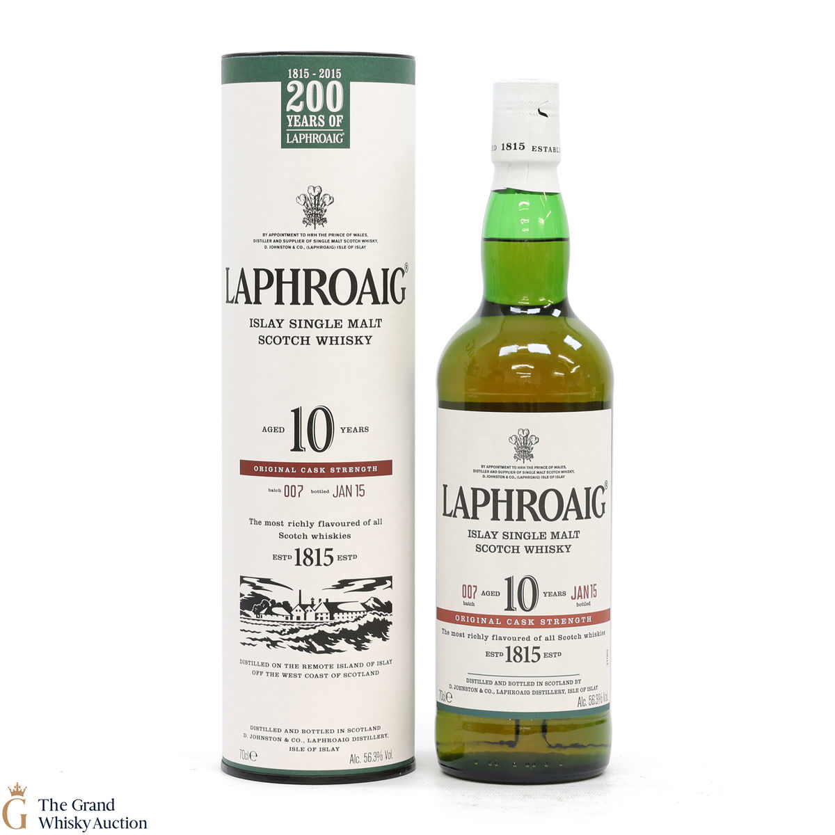 Laphroaig - 10 Year Old - Original Cask Strength Batch #007