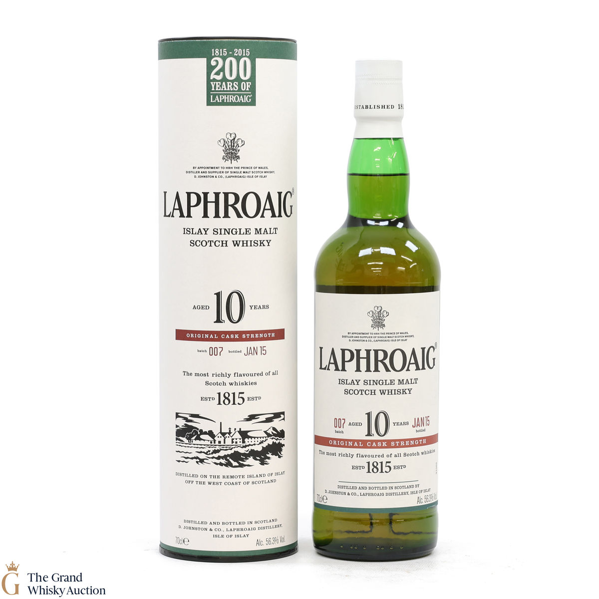 Laphroaig - 10 Year Old - Original Cask Strength Batch #007