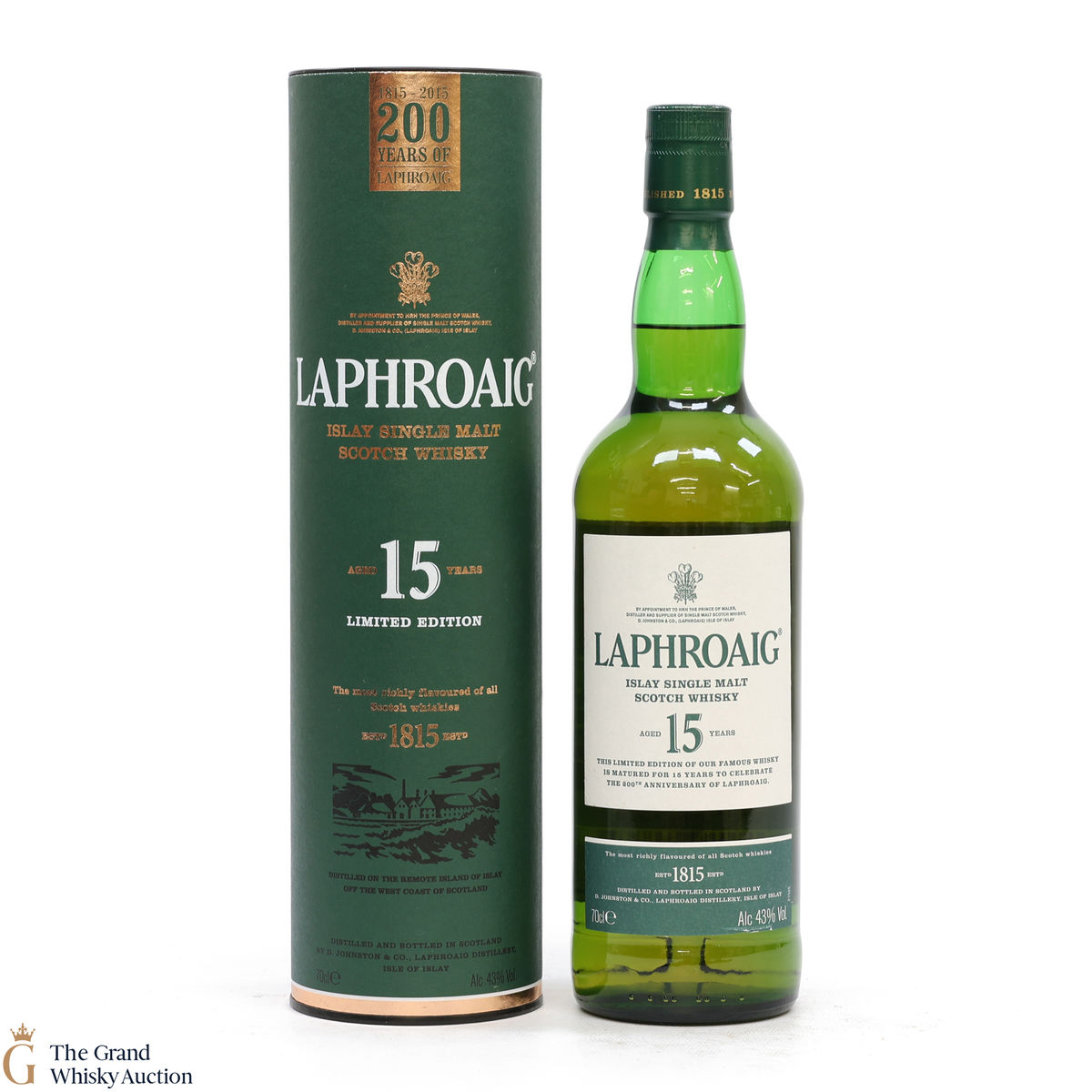 Laphroaig - 15 Year Old - 200th Anniversary Limited Edition