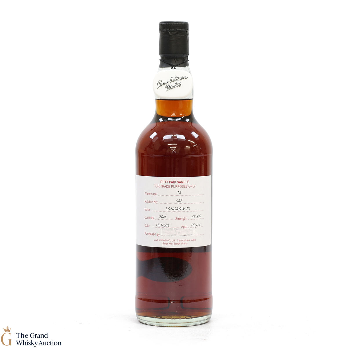 Longrow - 15 Year Old Fresh Sherry 2006 Duty Paid Sample 