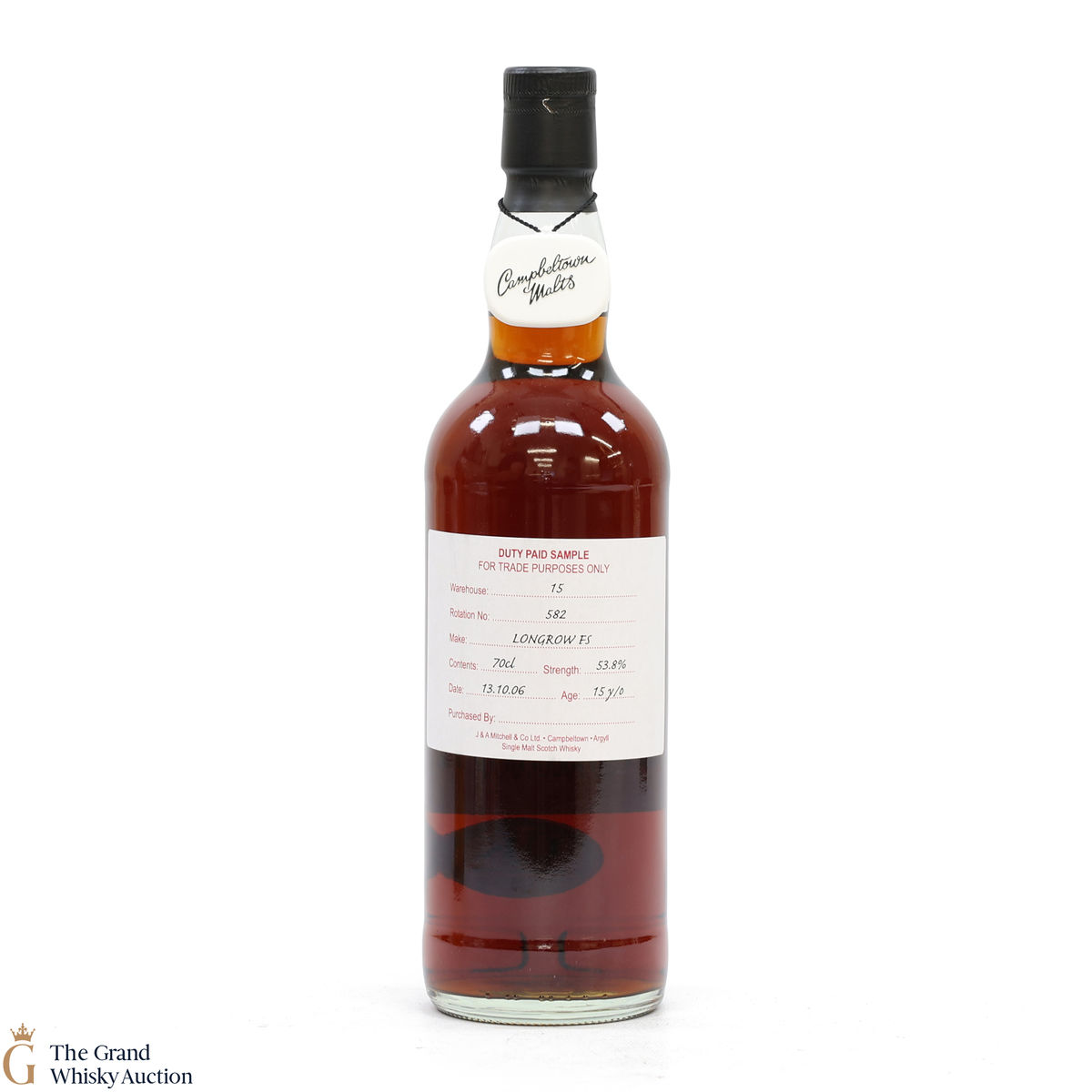 Longrow - 15 Year Old Fresh Sherry 2006 Duty Paid Sample 