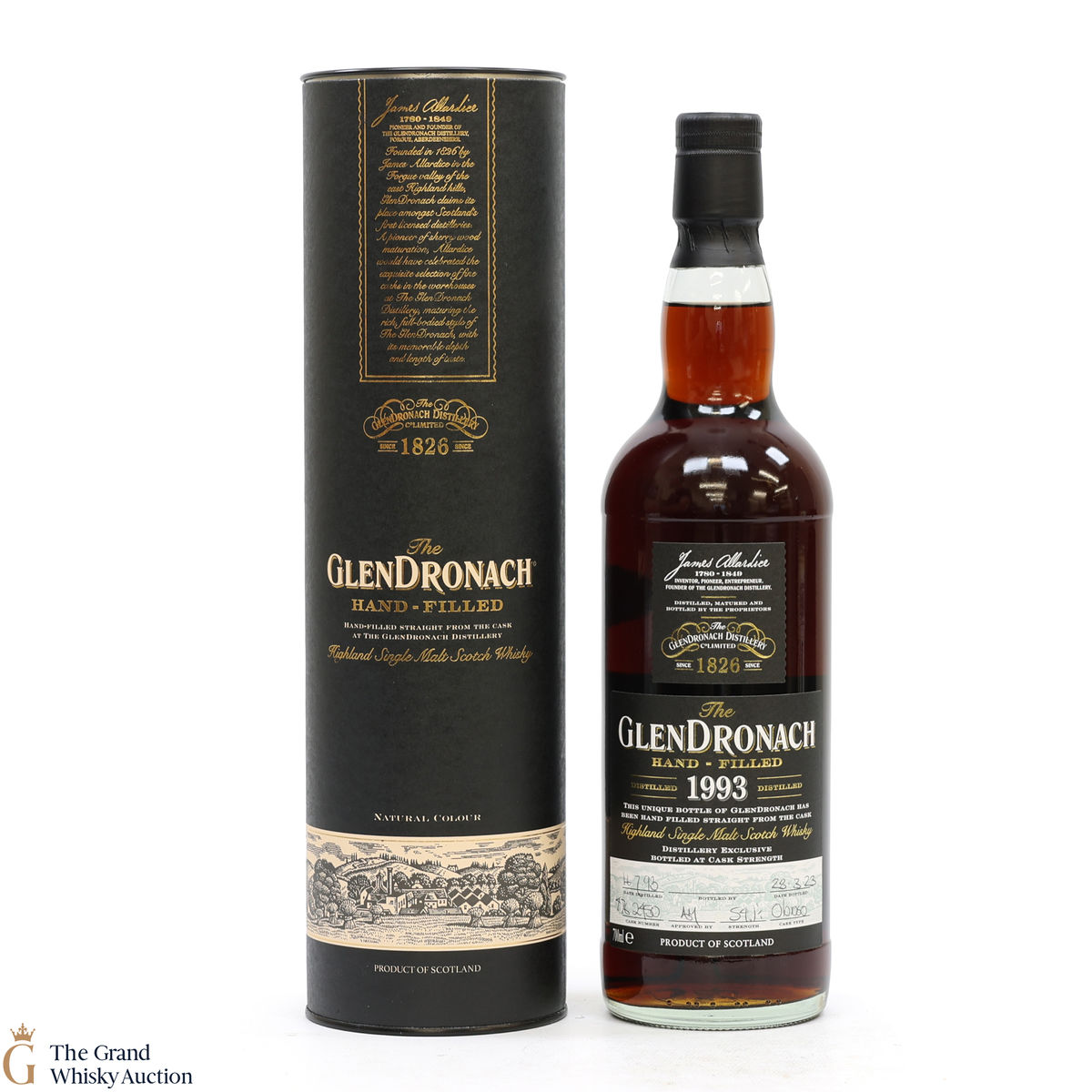 Glendronach - 29 Year Old 1993 Hand Filled Cask Strength Oloroso #2450