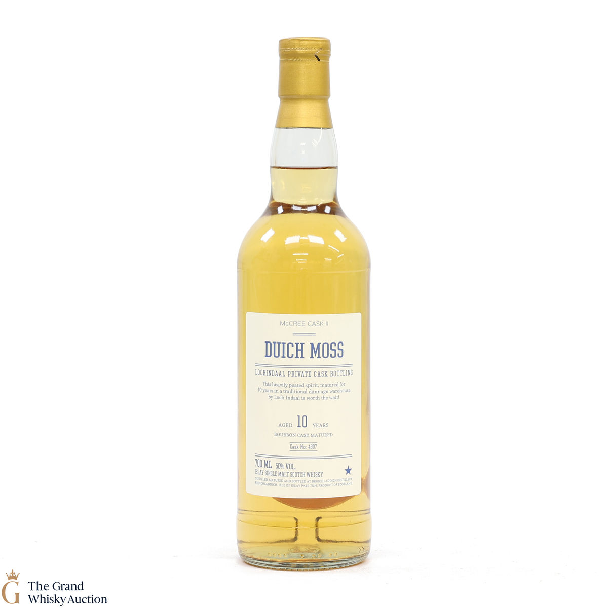Bruichladdich - 10 Year Old - Private Cask #4307 - Duich Moss McCree Cask II