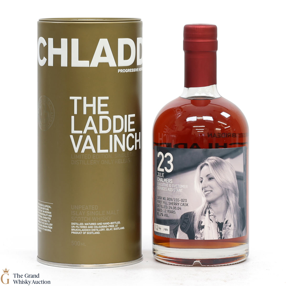 Bruichladdich - 12 Year Old - Valinch 23 - Julie Chalmers (50cl)