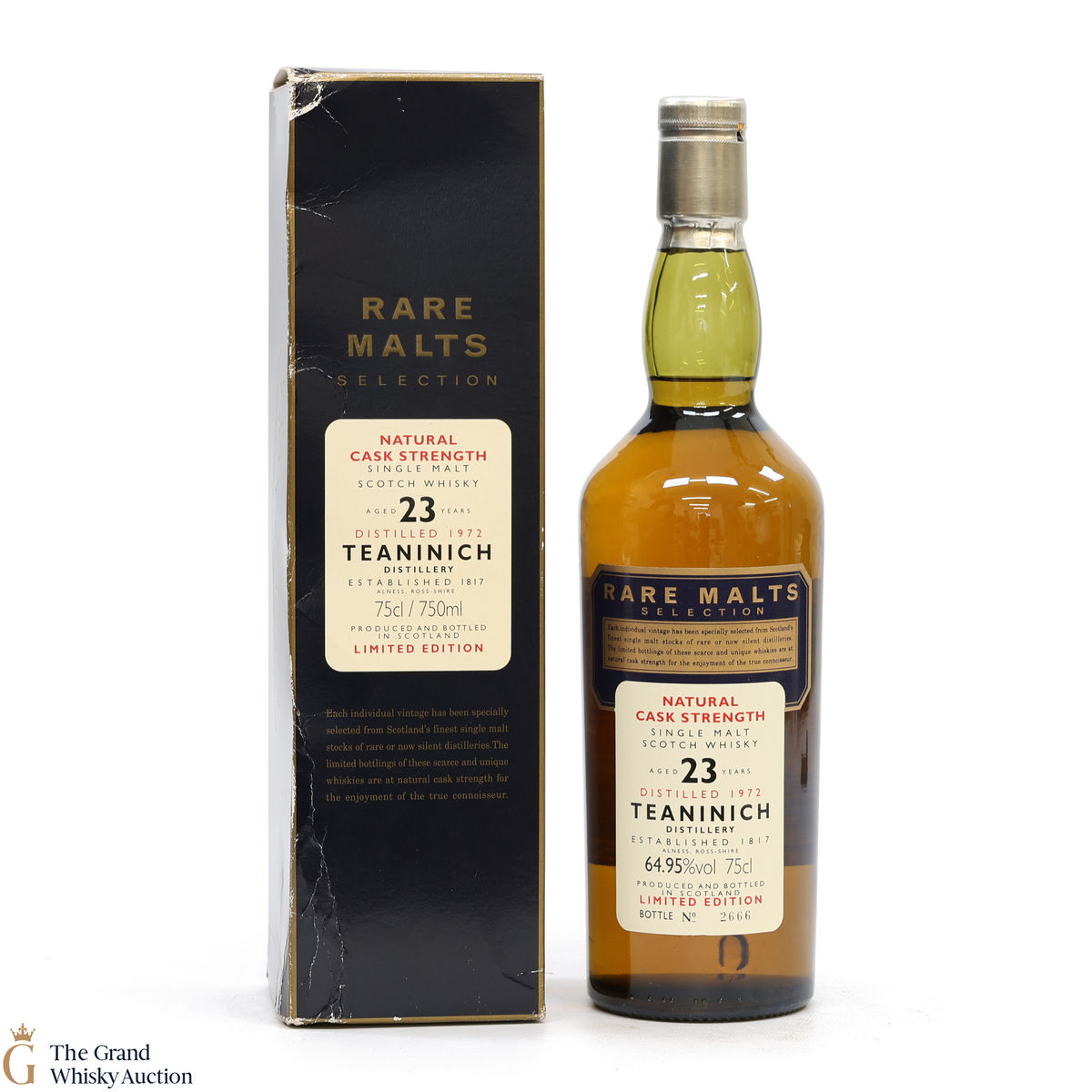 Teaninich - 23 Year Old 1972 - Rare Malts 64.95% (75cl)