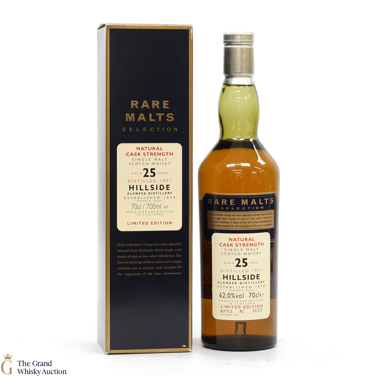 Hillside - 25 Year Old Rare Malts 62% 1971