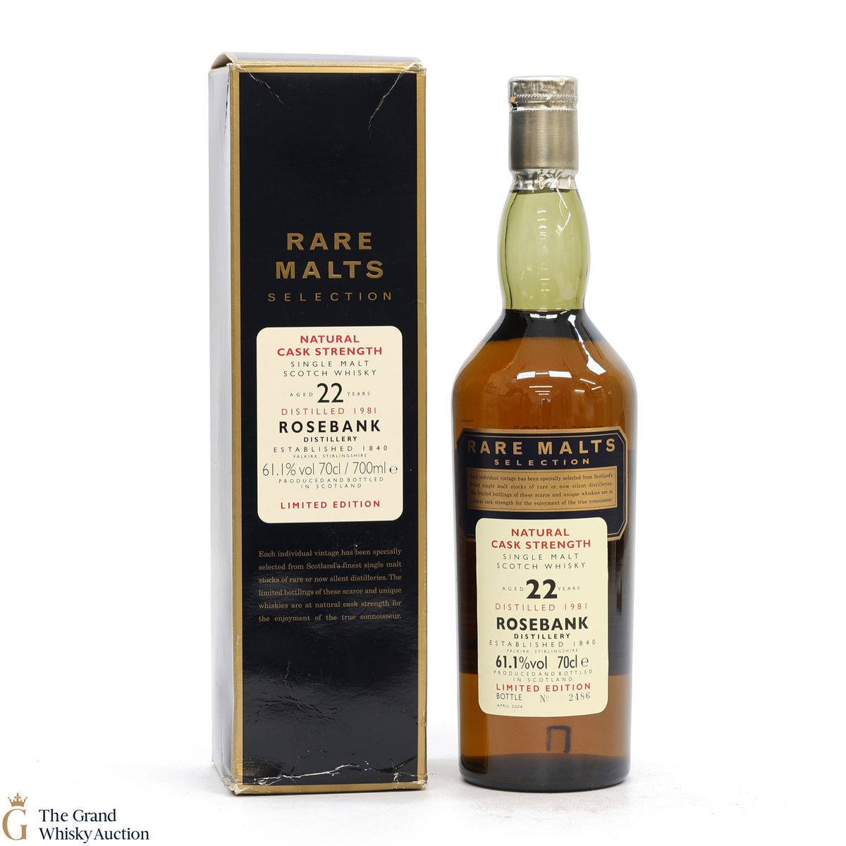 Rosebank - 22 Year Old - 1981 Rare Malts (61.1%)
