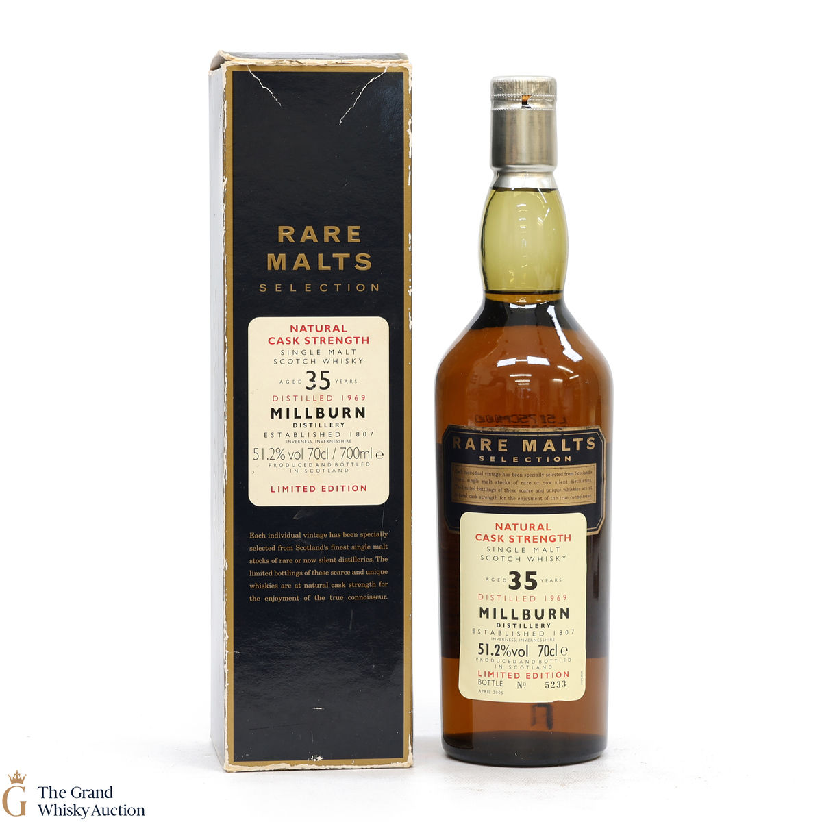 Millburn - 35 Year Old 1969 - Rare Malts 51.2%