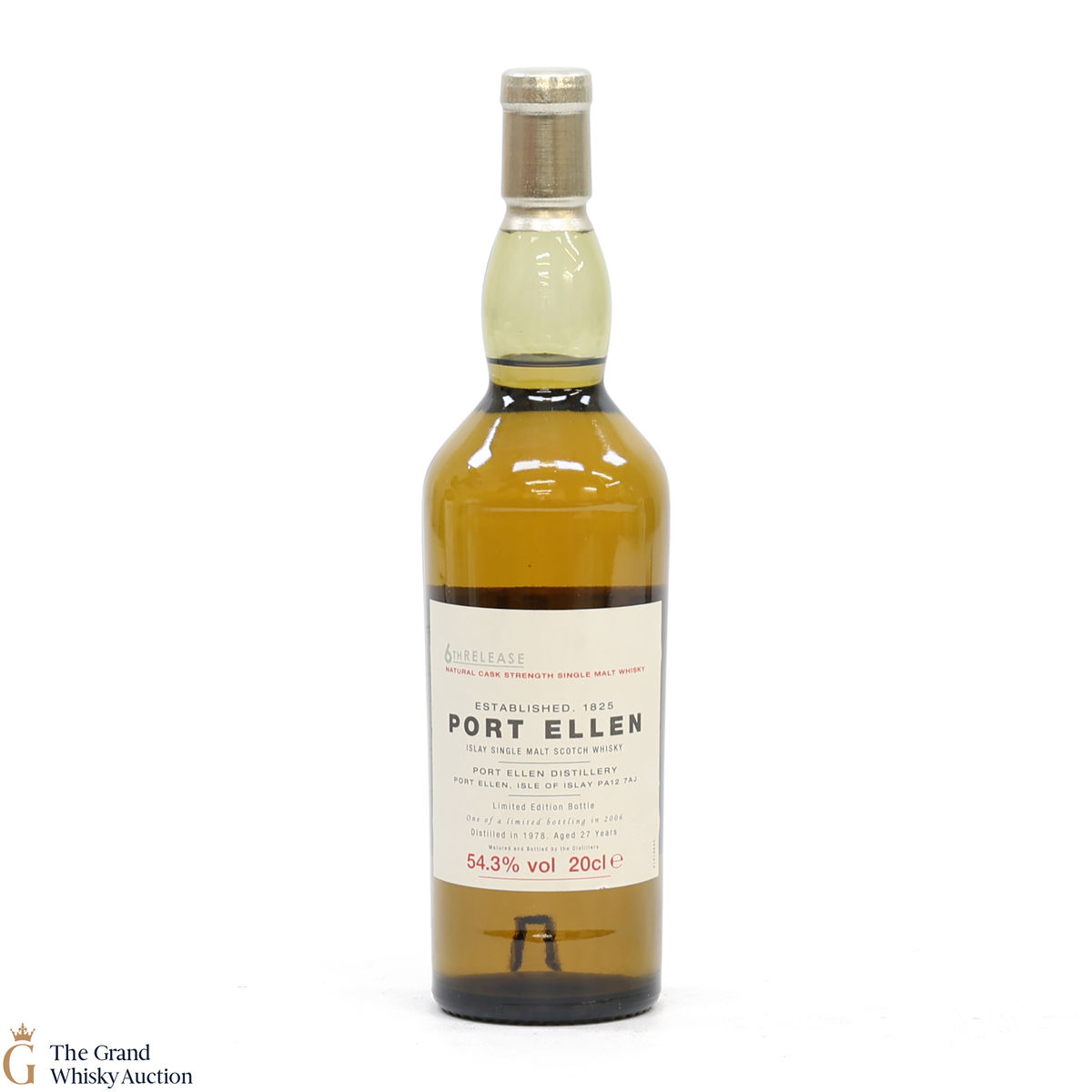 Port Ellen - 27 Year Old 1978 - 6th Release 20cl