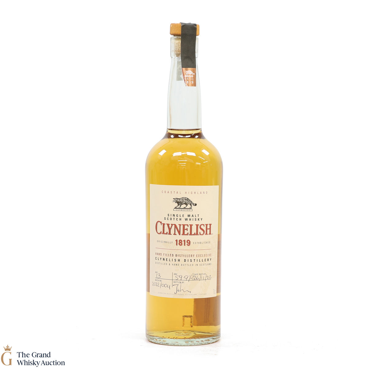 Clynelish - 13 Year Old 2009 - Hand Filled 2022 - Batch #4