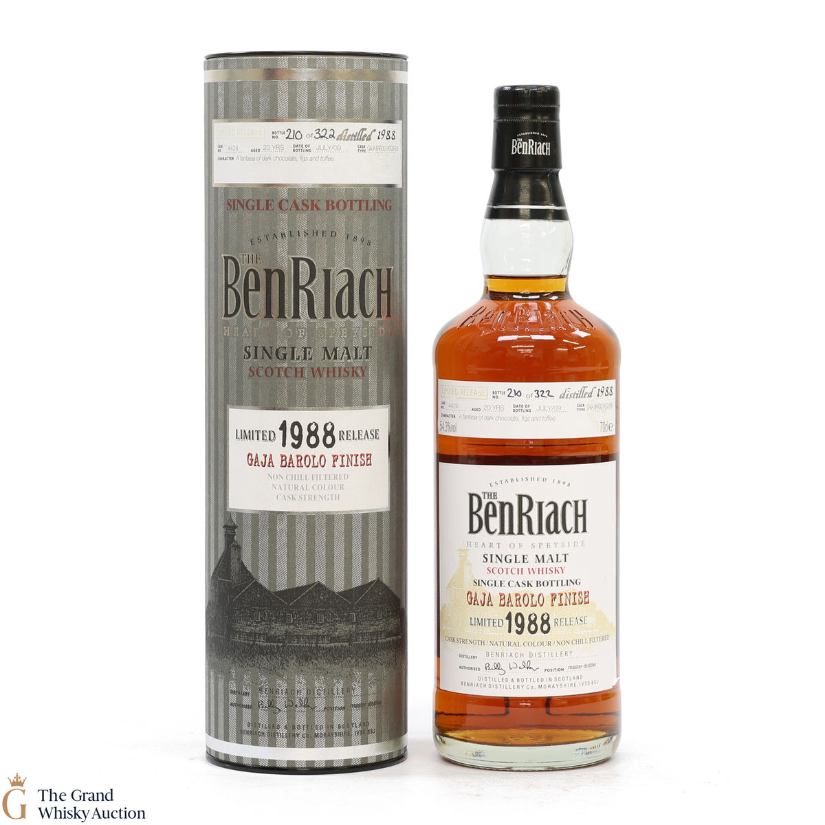 Benriach -  20 Year Old 1988 Single Cask #4424