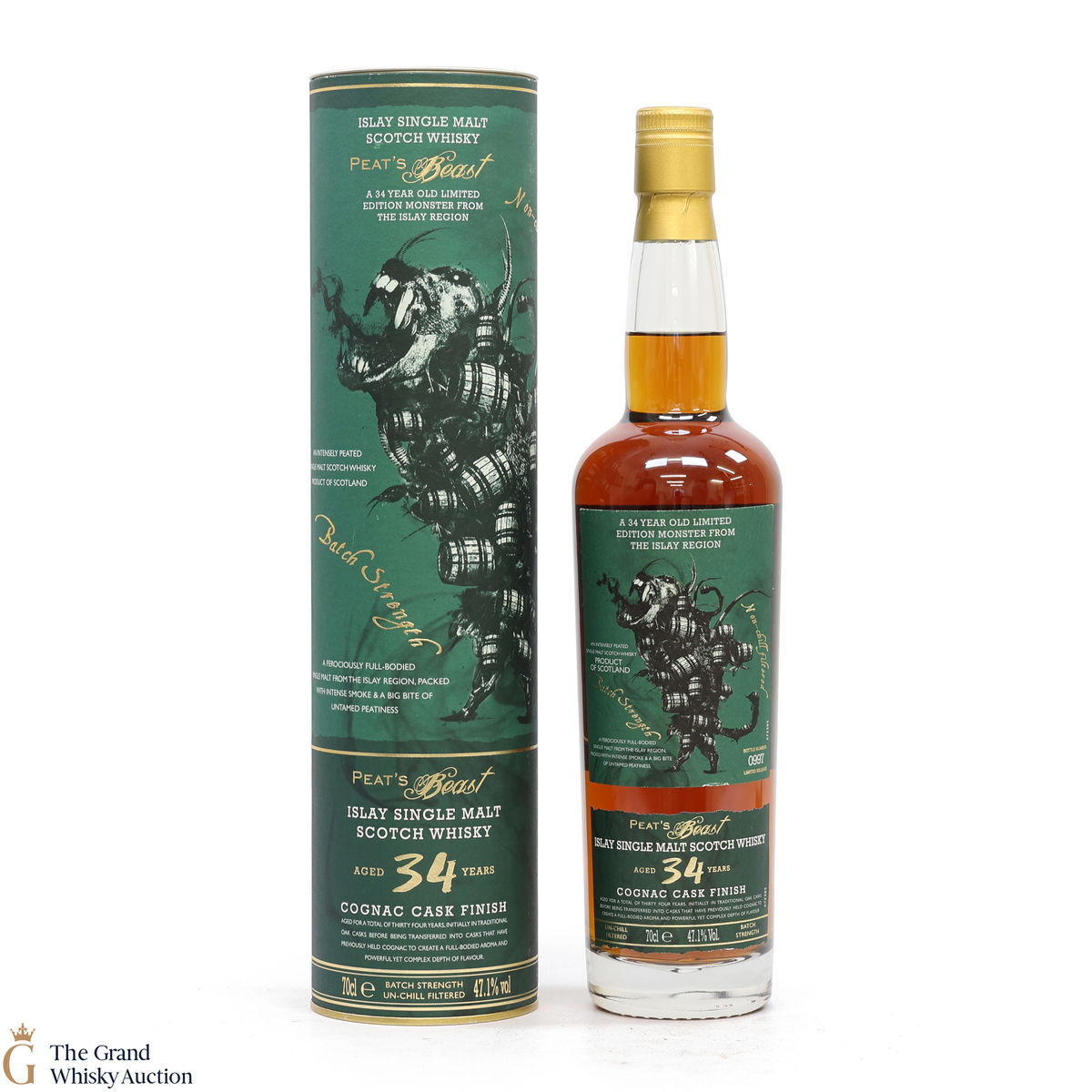 Peat's Beast - 34 Year Old 1985 - Cognac Cask Finish