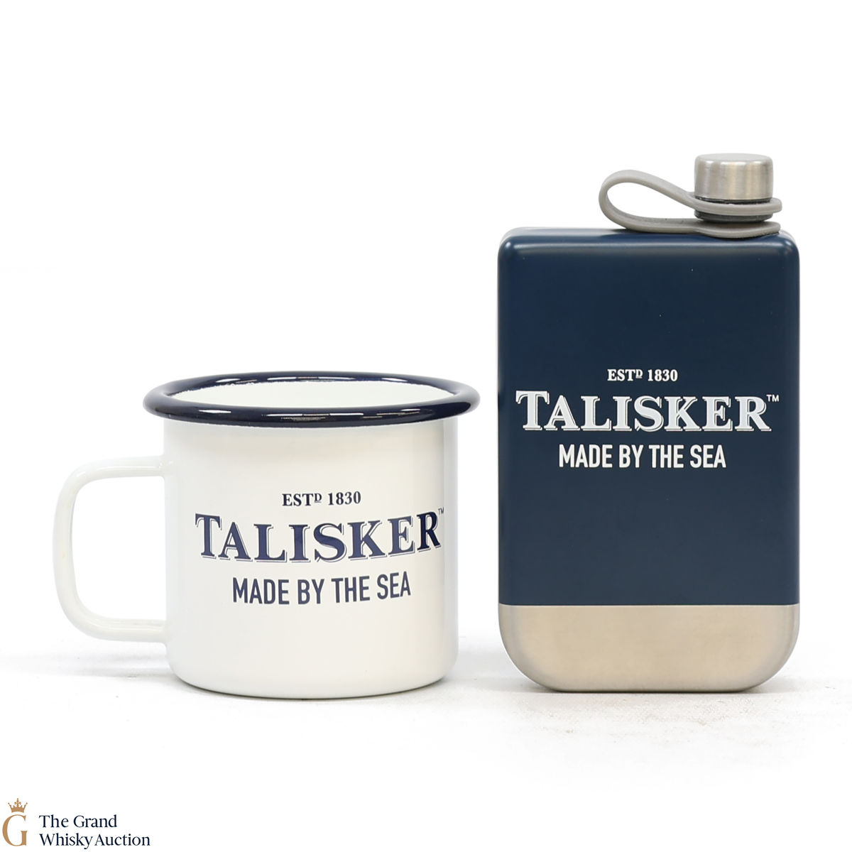 Talisker - Made By The Sea - Hip Flask & Camping Mug