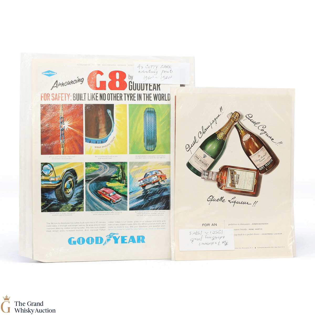 Assorted Advertising Prints 1950s-1980s