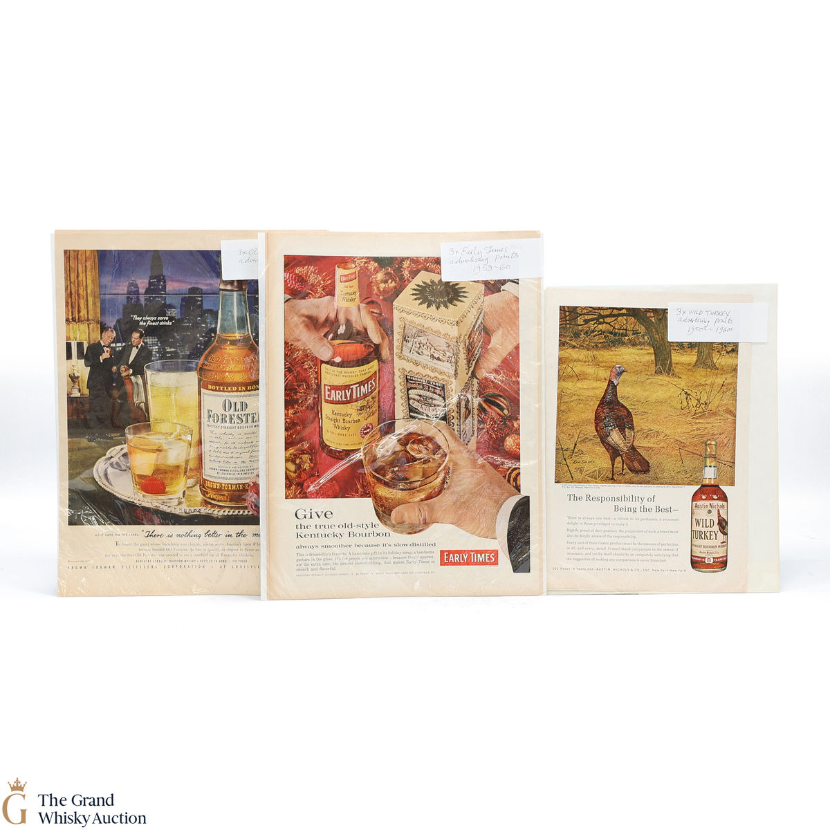 Assorted Advertising Prints 1950s-1960s