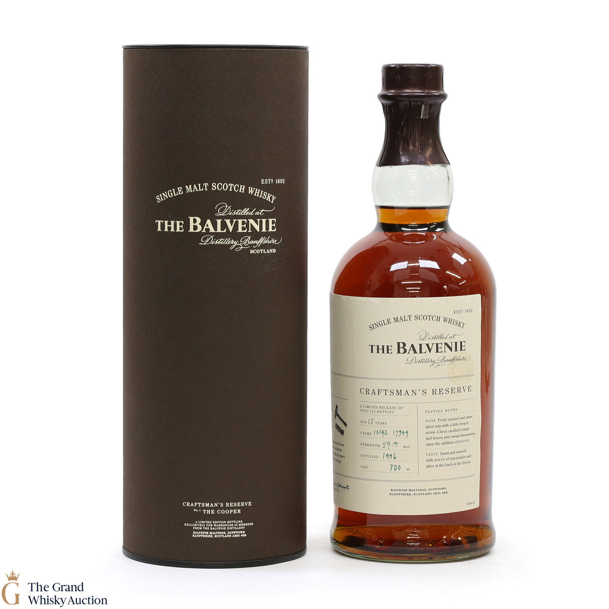 Balvenie - 15 Year Old - Craftsman's Reserve - The Cooper