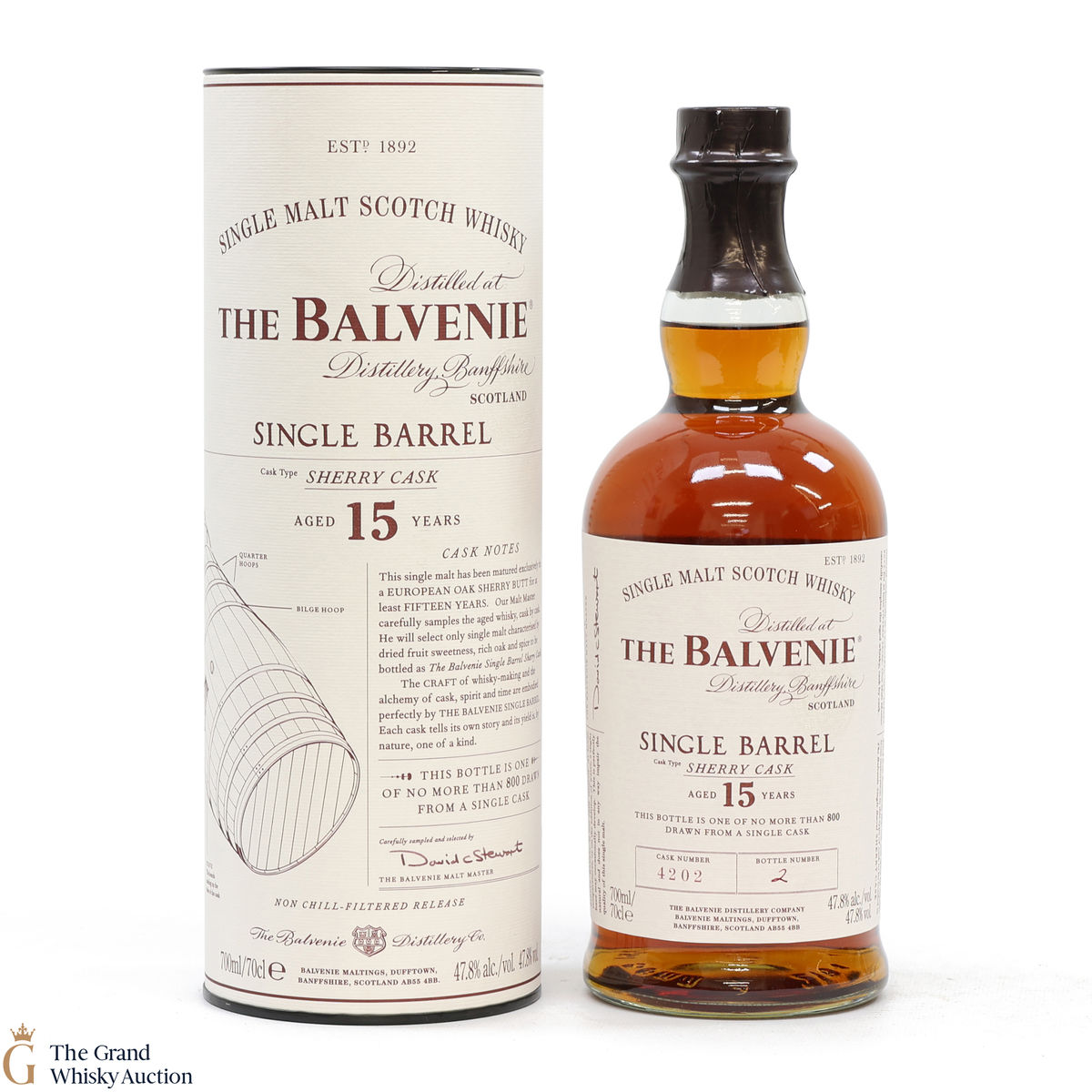 Balvenie - 15 Year Old - Single Sherry Barrel #4202