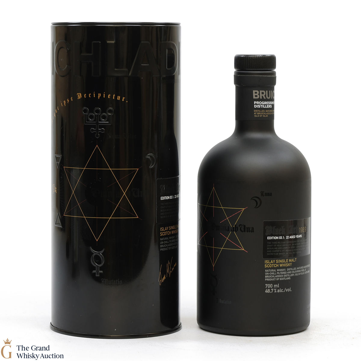 Bruichladdich - 22 Year Old - Black Art - Edition 3.1 1989