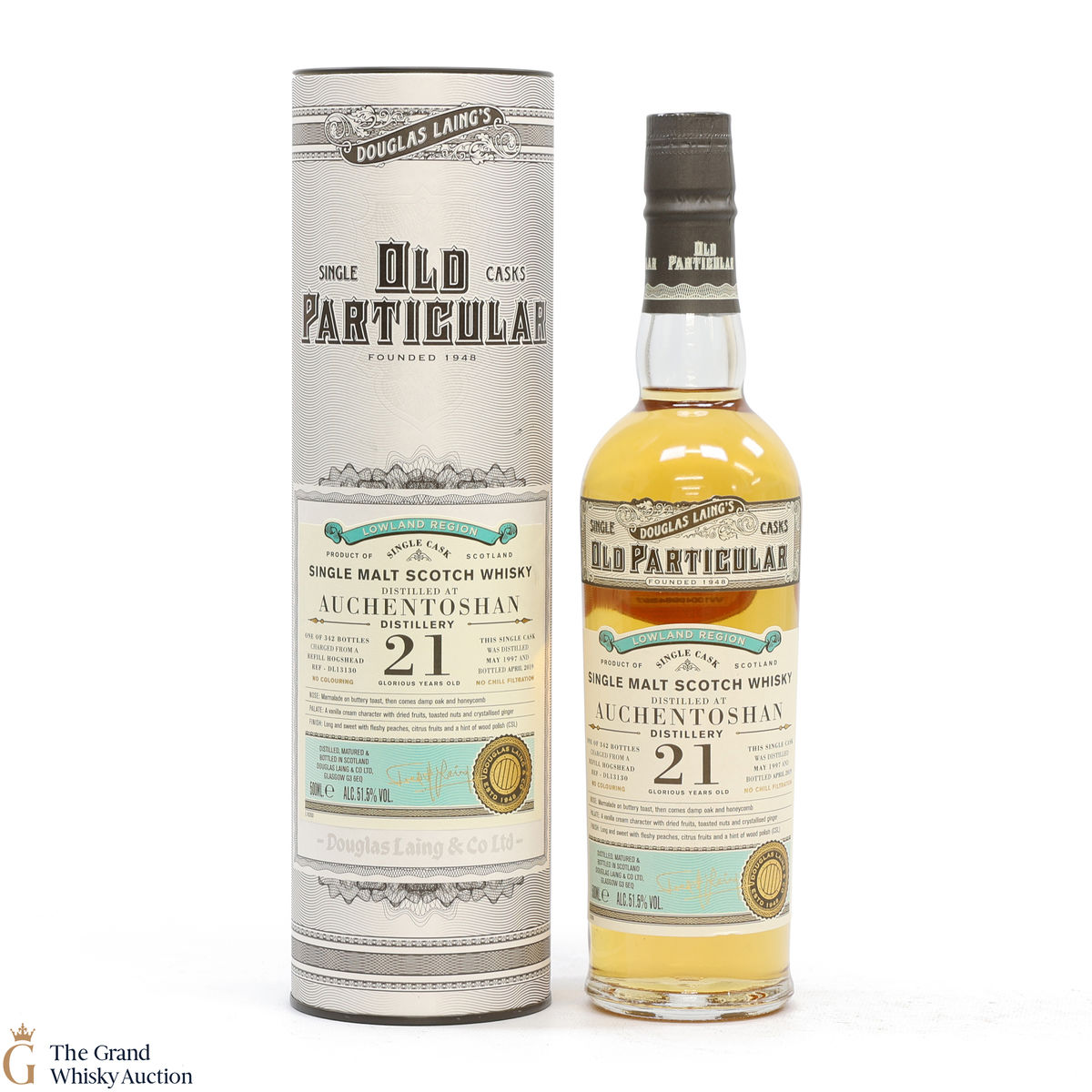 Auchentoshan - 21 Year Old - 1997 Old Particular
