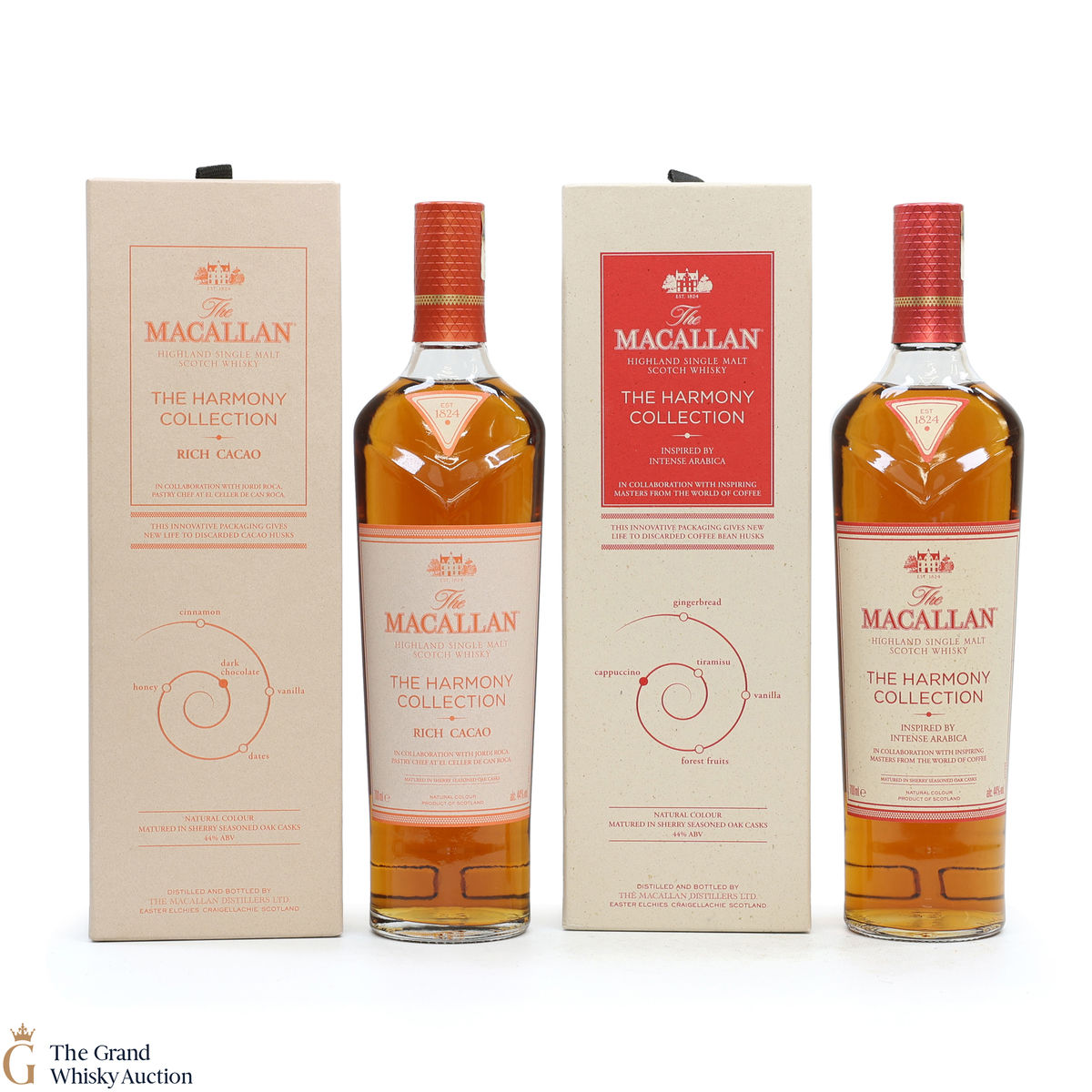 Macallan - The Harmony Collection - Rich Cacao & Intense Arabica (2 x 70cl)