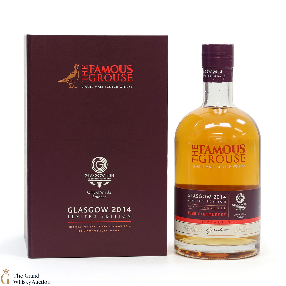 Glenturret - 1986 - Famous Grouse - Glasgow Commonwealth Games 2014 Limited Edition
