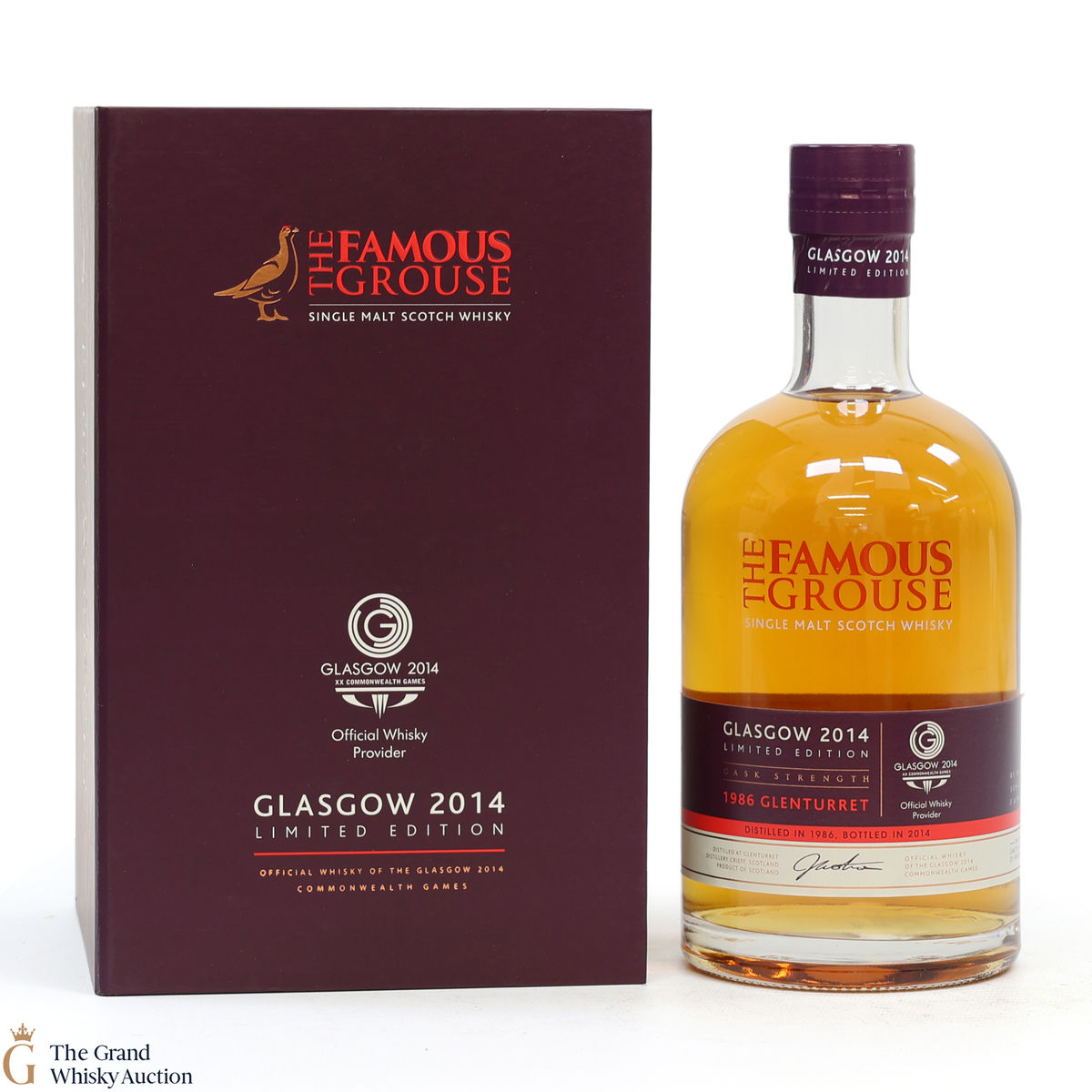 Glenturret - 1986 - Famous Grouse - Glasgow Commonwealth Games 2014 Limited Edition