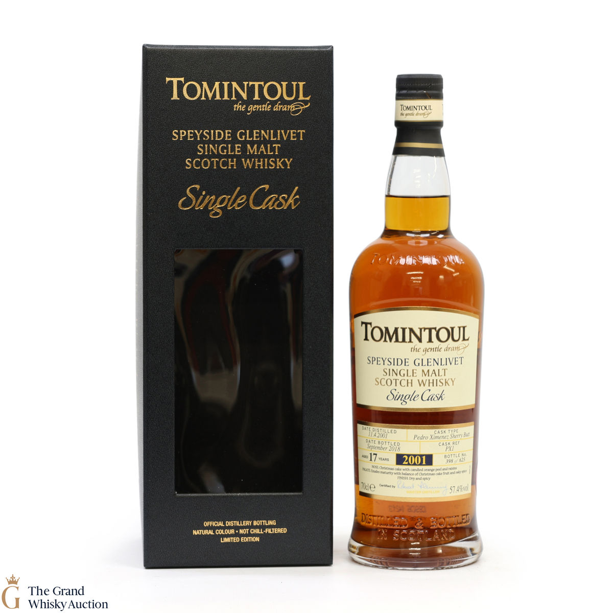 Tomintoul - 17 Year Old 2001 - Single Cask #PX1