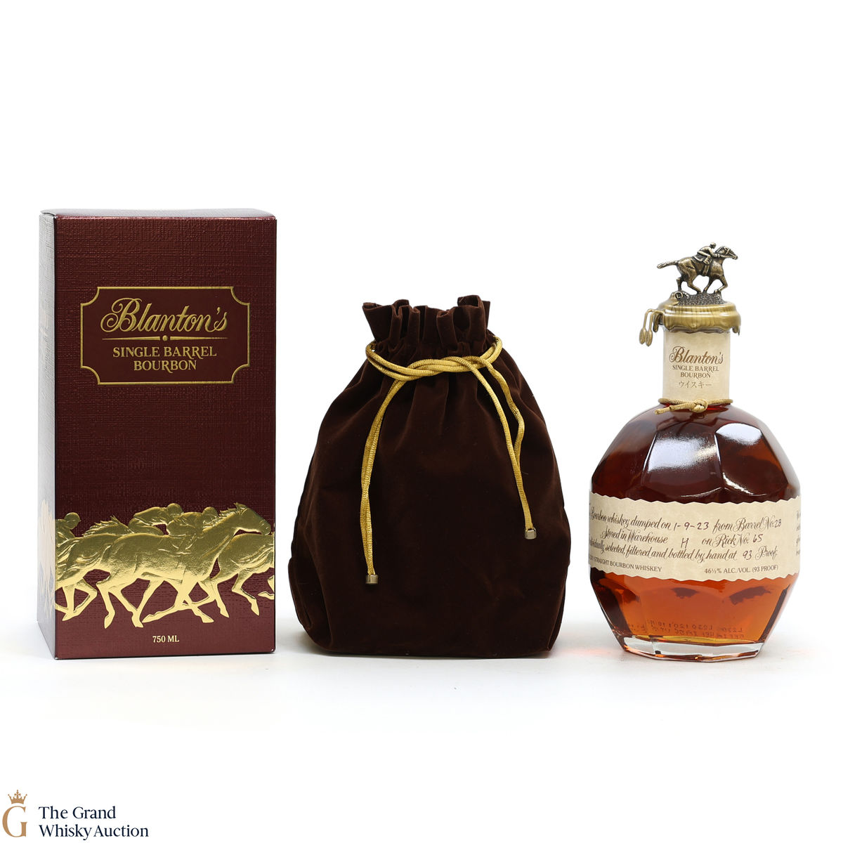 Blanton's - Single Barrel - Dumped 2023 / Japanese Import (75cl)