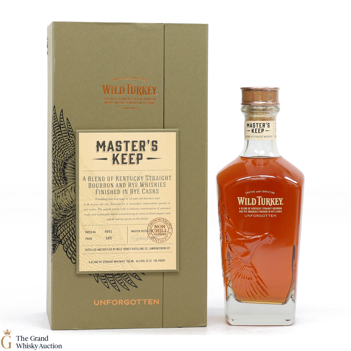 Wild Turkey - Master's Keep - Unforgotten - Batch No.1 (75cl)