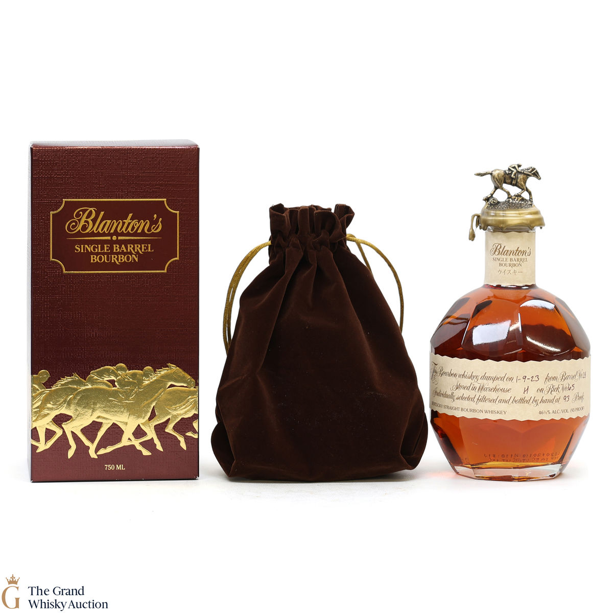 Blanton's - Single Barrel - Dumped 2023 / Japanese Import (75cl)
