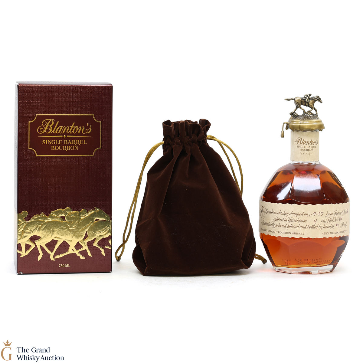 Blanton's - Single Barrel - Dumped 2023 / Japanese Import (75cl)