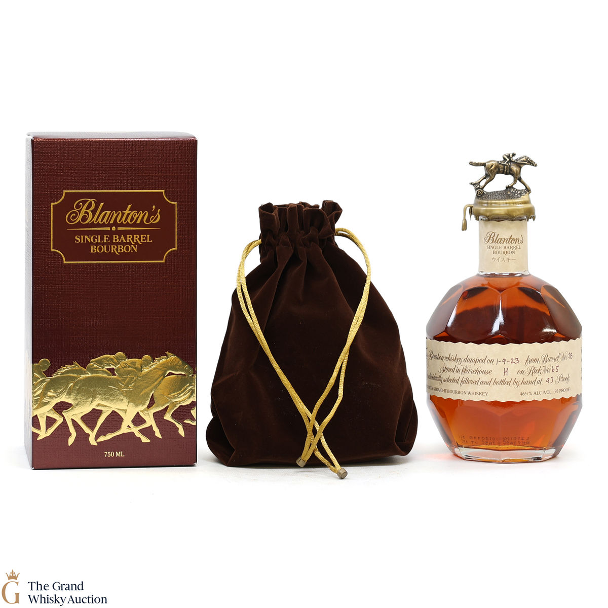 Blanton's - Single Barrel - Dumped 2023 / Japanese Import (75cl)