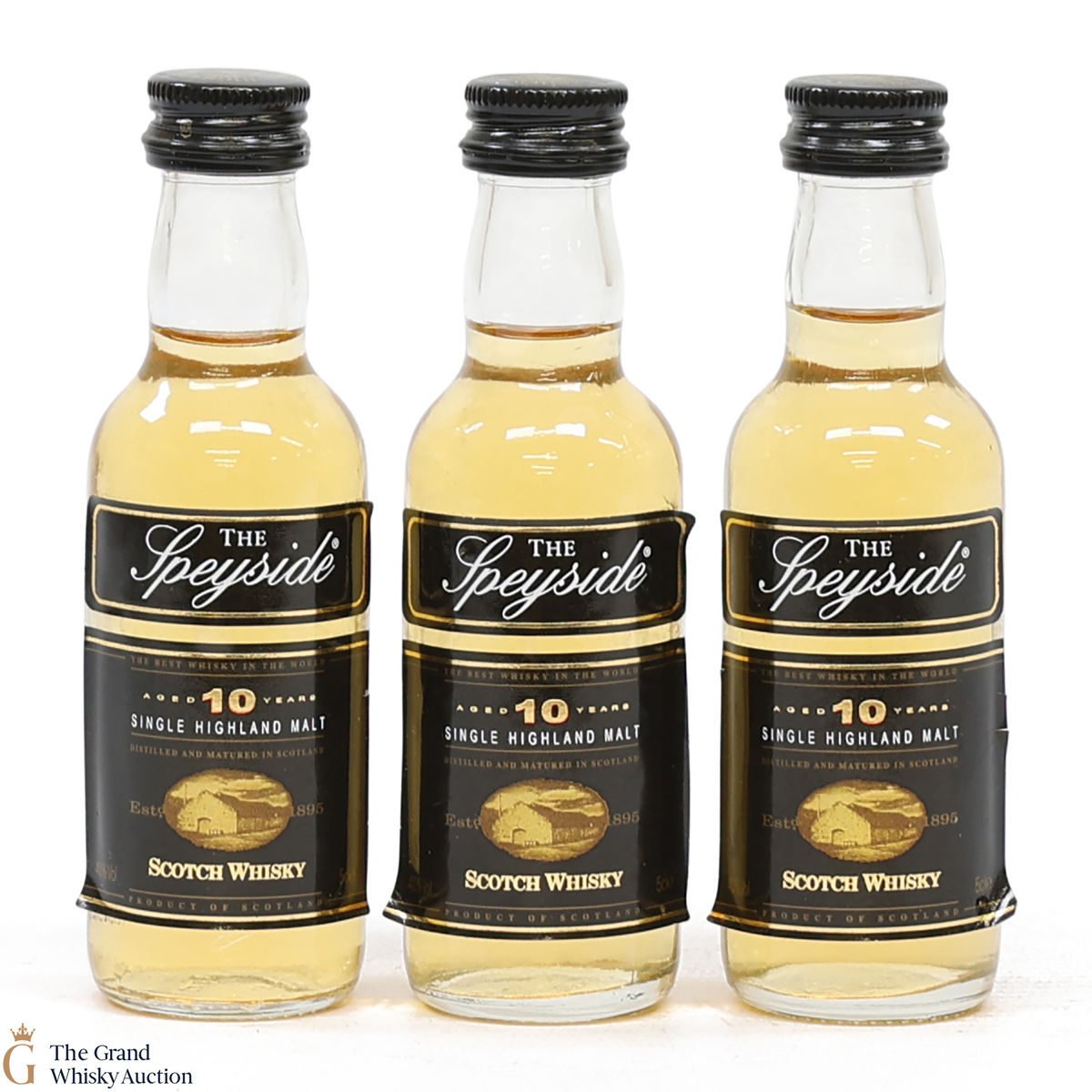 Speyside - 10 Year Old 1990 (3 x 5cl)