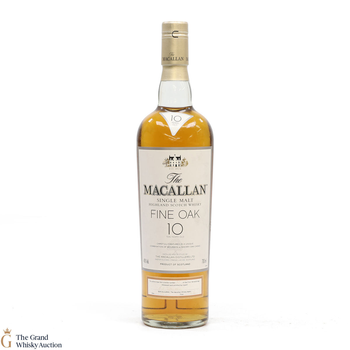 Macallan - 10 Year Old - Fine Oak (First 100 Bottles)