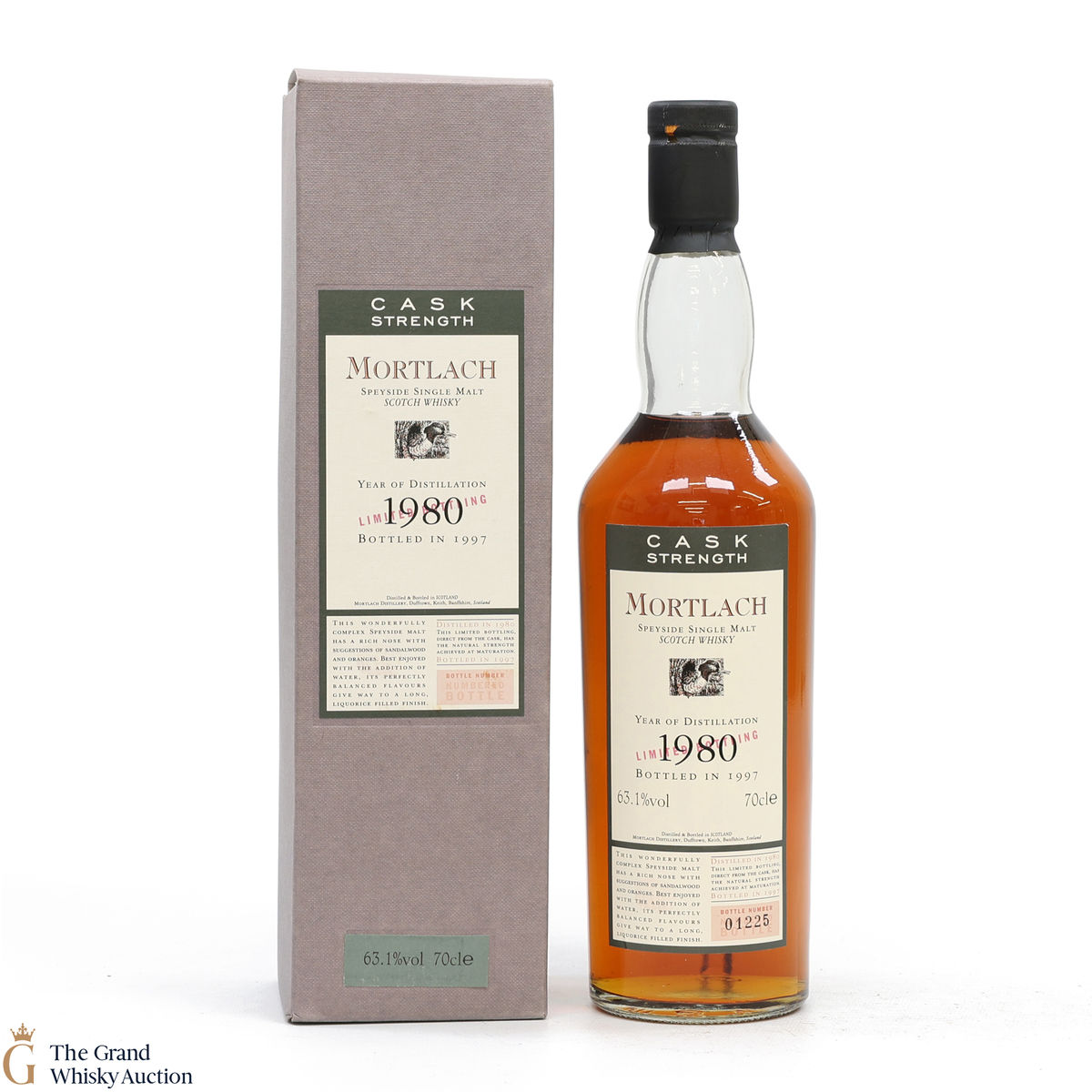 Mortlach - 1980 Flora and Fauna Cask Strength​