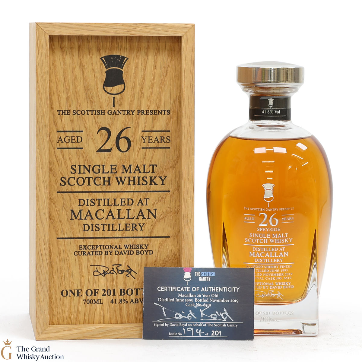 Macallan - 26 Year Old - Scottish Gantry