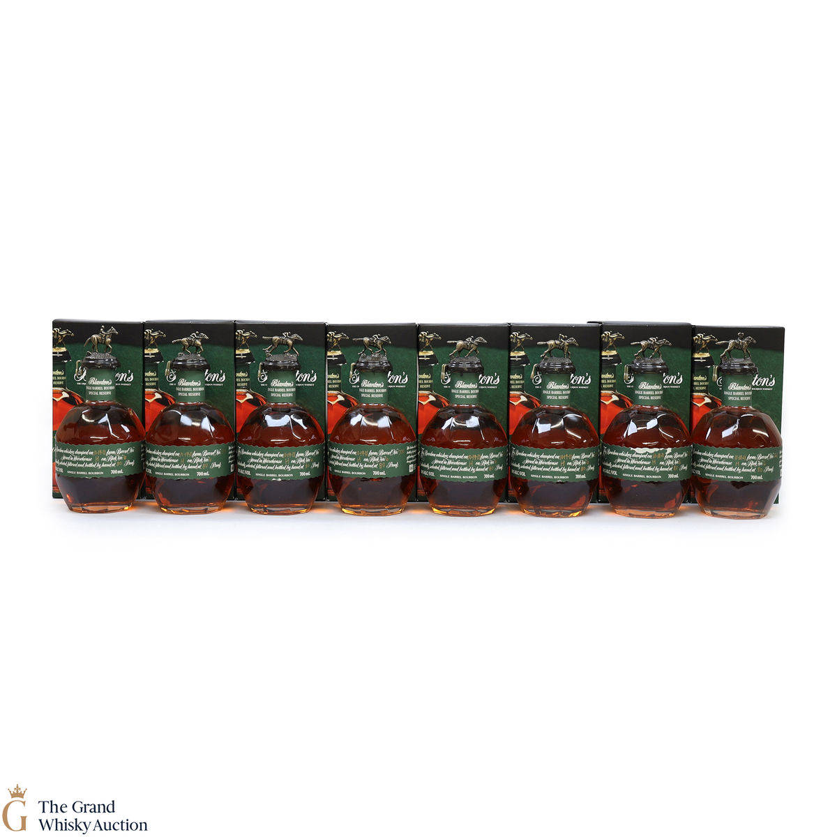 Blanton's - Special Reserve Dumped 2021 - Complete Stopper Collection (8 x 70cl)