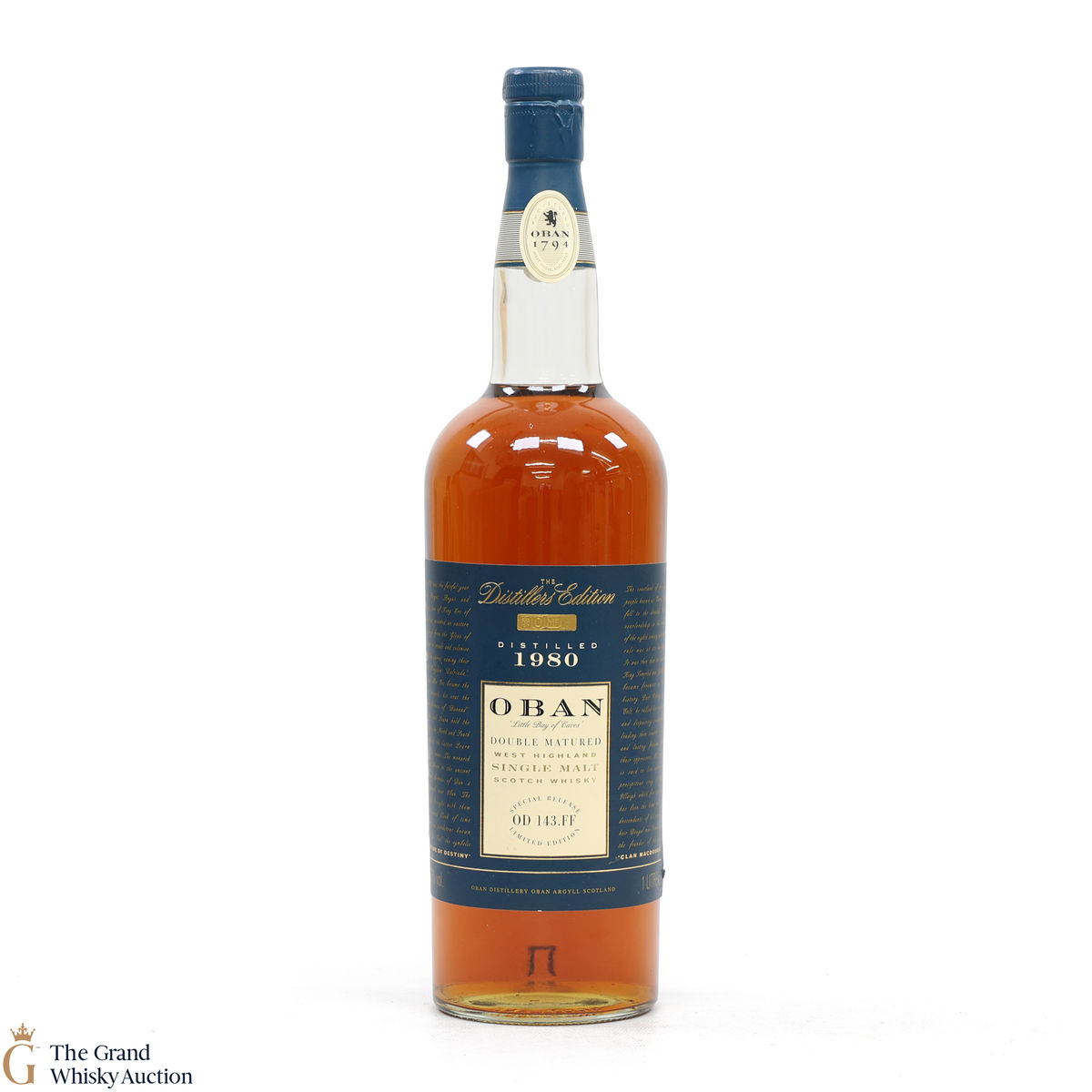Oban - 1980 - Distillers Edition - First Release (1L)