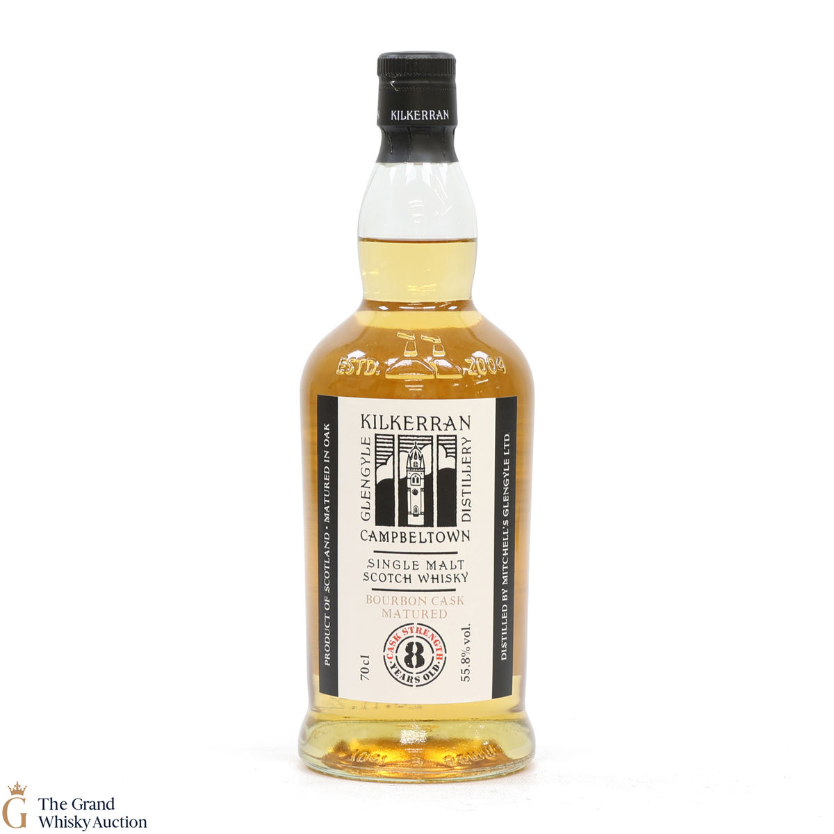 Kilkerran - 8 Year Old - Bourbon Oak 2022 - Cask Strength 55.8%