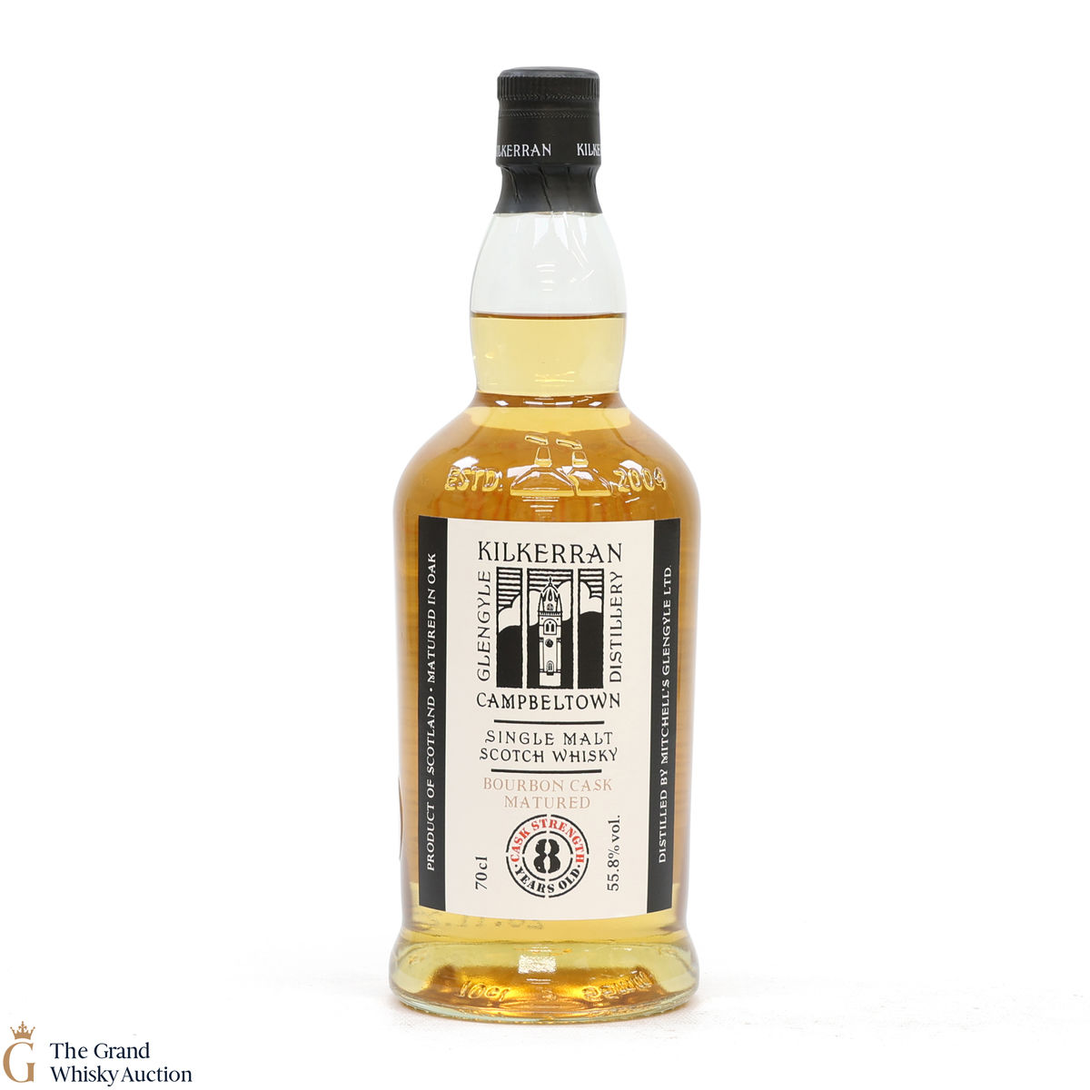 Kilkerran - 8 Year Old - Bourbon Oak 2022 - Cask Strength 55.8%